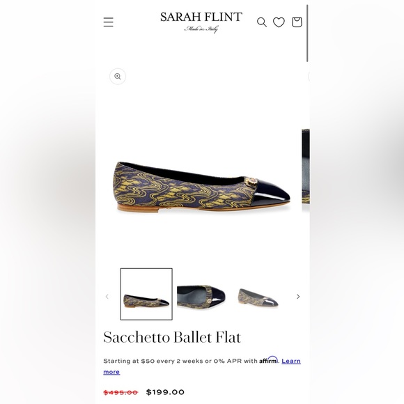 Sarah Flint Shoes - Sarah Flint Blue Flats. Size Euro 42 1/2 US 11.5